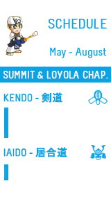Shidokan Kendo & Iaido - Schedule