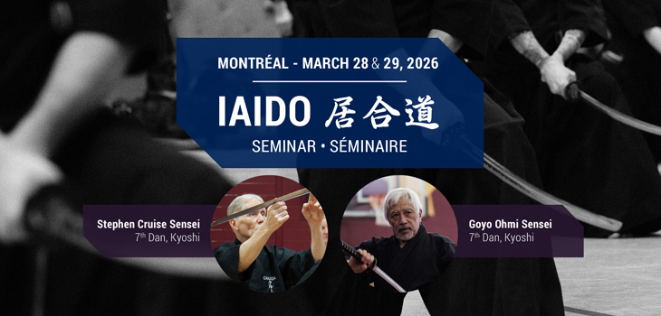2026 Montreal Iaido Seminar & Grading